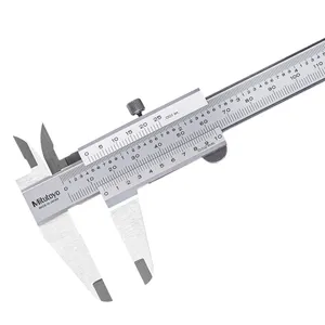 Mitutoyoバーニアキャリパー530-119/0-150mm/0.02mmバーニアキャリパーステンレス鋼内側外側深さステップ測定メートル法