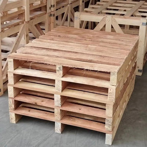 Paletas de eucalipto ligeras de una sola cara para carga manual de mercancías en lotes pequeños, paletas de madera - Product Image 5