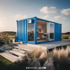 China Container Homes Suppliers Custom Outdoor Prefabricated 1 storey Container House For Sale In Zambia Central LL