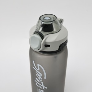 Logo personalizzato 800ML BPA-Free PETG plastica palestra Sport bottiglia d'acqua paglia per la motivazione all'aperto bere bottiglia di acqua personalizzata - Product Image 3