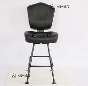 Chaises personnalisées à retour automatique de couleur noire, chaises de café, salle Vip, Design moderne