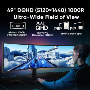 <span class=keywords><strong>Samsung</strong></span> S49CG954EC 49 pouces 240Hz double moniteur de jeu 2K écran <span class=keywords><strong>incurvé</strong></span> Ultra large écran d'<span class=keywords><strong>ordinateur</strong></span> de bureau - Product Image 5
