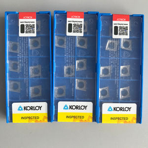 CCGT09T304-AK H01 Korloys Plaquettes en carbure CNC pour tournage externe, outils de coupe en tungstène, revêtement PVD, originaux, personnalisables, en stock OEM - Product Image 5