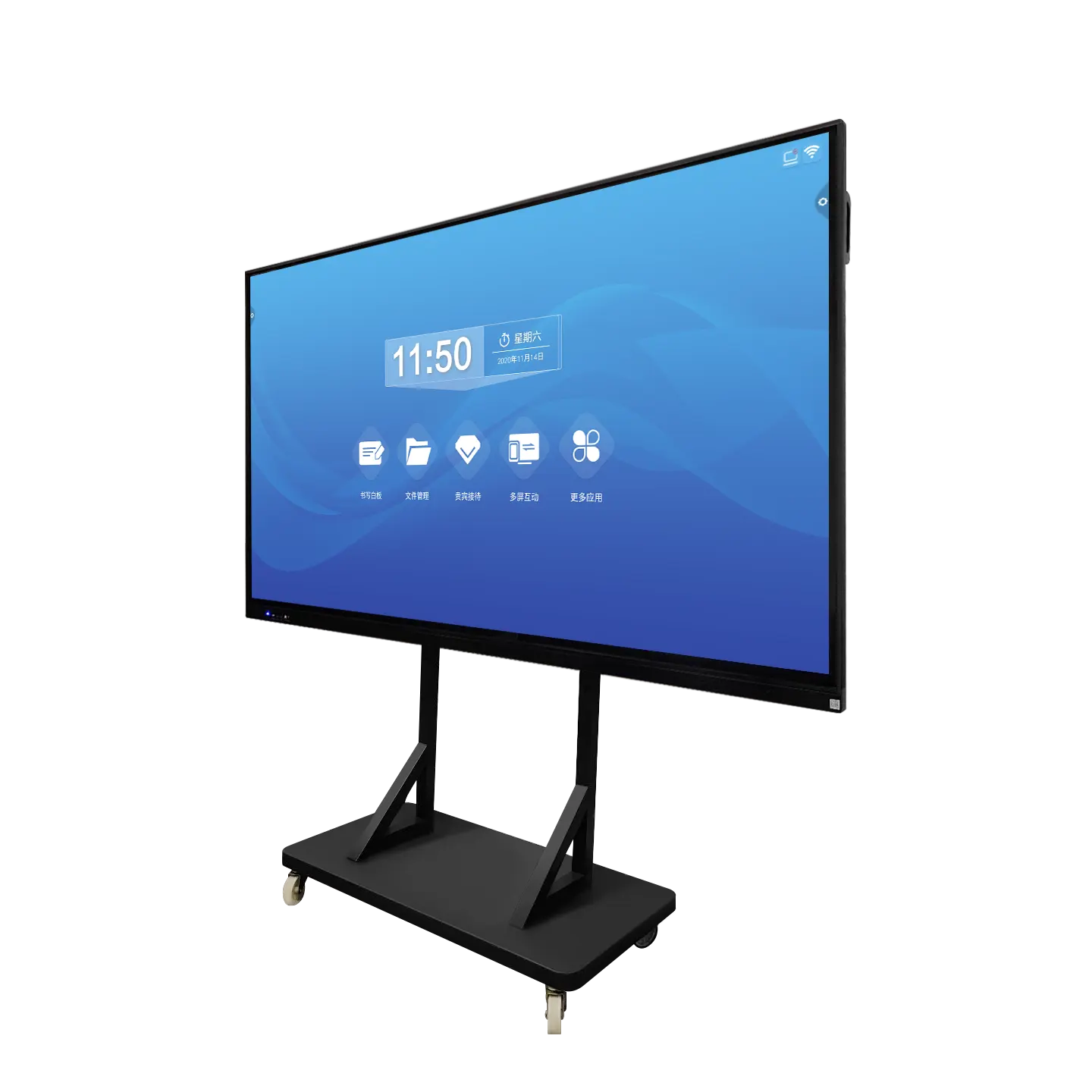 شاشات LCD باللمس بالأشعة تحت الحمراء مضادة للوهج 75 بوصة لوحة رقمية من فئة ذكية لوحة بيضاء تفاعلية بسعر منخفض