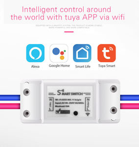 Interrupteur intelligent Wi-Fi Tuya pour la maison, disjoncteur, commande vocale à distance, Alexa Home - Product Image 4