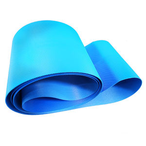 Sabuk konveyor PU garis produksi makanan tahan aus dan minyak dan tahan aus sabuk konveyor gesekan tinggi kualitas makanan biru - Product Image 5