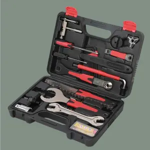 29Pcs Fiets Onderhoud Reparatie Tool Set Kit Met Multi-Functie Tool, Moersleutel En Gereedschapskist, perfect Voor Reparatie Tyre Remmen