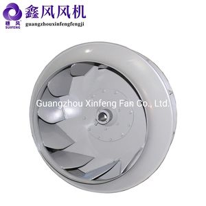 Hoge Druk Hoge Cfm Achterwaarts Gebogen Centrifugale Waaier Radiale Ventilator - Product Image 4