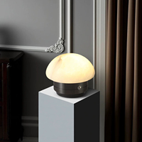 Lampe de table en onyx naturel pour chambre à coucher, lampe de bureau intelligente moderne nordique, commande vocale et tactile, éclairage créatif pour la maison