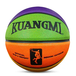 ball basketball size 7 outdoor Suppliers-Factory wholesale school indoor and outdoor training size 7 wear resistant non slip basketball