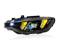 Nouveau phare avant automatique jaune et blanc DRL Plug & Play 36W 6000 lm pour Série 3 F30/F35 2013-2018 6000K 12V