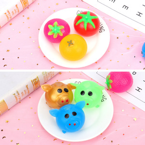 Balle anti-stress en forme de ballon d'eau, jouet sensoriel en plastique taille unique pour enfants, unisexe, pour la relaxation et le divertissement - Product Image 5