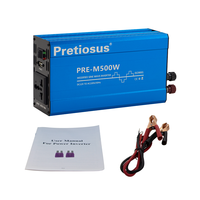 Onduleur Pretiosus 500 Watt 500 W onduleur hors réseau onduleur à onde sinusoïdale modifiée DC à AC pour convertisseur de puissance de maison et de voiture