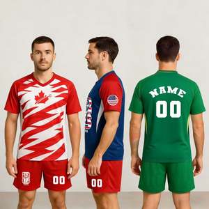 Camisetas Deportivas para Hombre, Sublimadas, Retro, Transpirables, Ecológicas, de Secado Rápido, para la Copa Mundial de Deportes 2026, Estados Unidos, Canadá, México, Venta al Por Mayor - Product Image 1