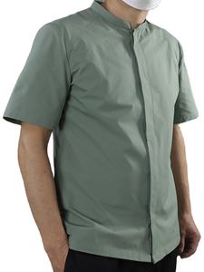 チェックアウト新クールシェフクッキングジャケット耐水性通気性キッチンシェフケータリングユニフォーム - Product Image 4