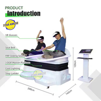 Máquina de videojuegos Arcade de realidad Virtual PARA 2 JUGADORES, plataforma voladora para interiores, juegos deslizantes, monopatín VR, equipo de ejercicio, aeropuerto
