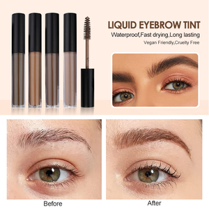 Teinte liquide hybride pour sourcils et cils brun moyen | Coloration des taches longue durée pour les sourcils - Product Image 2