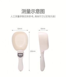 Tasse de mesure électronique et cuillère-balance pour aliments pour animaux de compagnie (chats/chiens) - Modèle Virge - Product Image 6