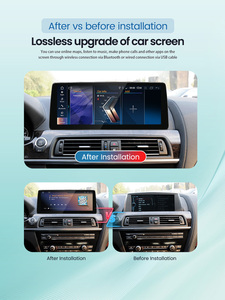หน้าจอแสดงผลมัลติมีเดีย HFmidia ขนาด 12.3 นิ้ว สำหรับรถยนต์ BMW ซีรีส์ 6 รุ่น F06 F12 F13 ระบบ CIC NBT รองรับ Wireless CarPlay และ Android Auto เครื่องเล่นวิดีโอในรถยนต์ - Product Image 5