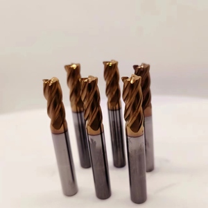 Carbide Bull <strong>Nose</strong> <strong>End</strong> <strong>Mills</strong> 8MM 0.8R Customization <strong>Round</strong> <strong>Nose</strong> Solid Carbide Endmill Cutters 4 Flutes R Endmills - Product Image 4