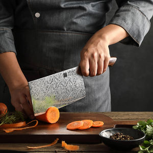 سكين حلاقة حادة للمطبخ من XINZUO ، سكين خضروات دمشقي صلب فاخر بمقبض من خشب الحديد الصحراوي ، سكاكين ساطور صينية هدايا - Product Image 4