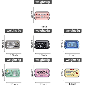 제조업체 맞춤형 라펠 핀, 문자 캐릭터 브로치 핀, 소량 주문 가능한 모자용 금속 소프트 에나멜 핀 - Product Image 6