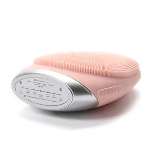Silicone Facial Exfoliator Sonic Acne Treatment Brush US Plug Exfoliating Massage Products for Cleansing Face