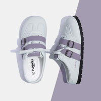 Chaussures plates décontractées et confortables pour femmes, idéales pour le sport et la marche en extérieur, collection printemps-été (vente en gros)