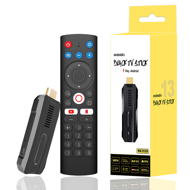 Iatv R3 RK3528 8K Smart with 8K Set Top Box Fire TV Stick for Streaming Android 13 RK35285 Quad Core 2GB/16GB 1 Piece FREE BT5.0
