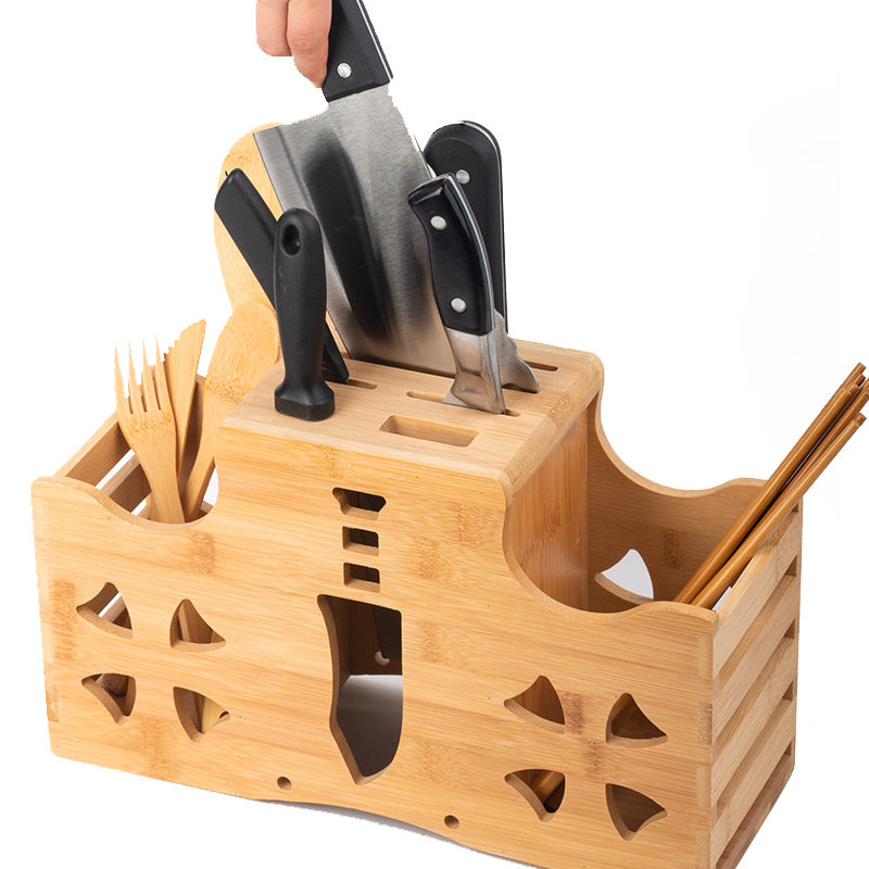 Прямые продажи с фабрики, бамбуковый кухонный ящик, держатель для ножей 16 дюймов, бамбуковый держатель для ножей 18 дюймов, бамбуковый магнитный держатель для ножей на стену