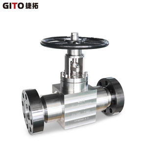 Válvula de Compuerta Roscada Forjada de Acero Inoxidable DN125 de Alta Presión con Control Eléctrico y Manual para Agua, Petróleo y Gas - Product Image 3