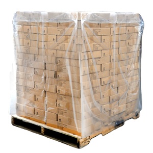 Sac de protection de palette personnalisé en PE, grand sac en plastique résistant pour les marchandises palettisées, emballage d'entrepôt et transport d'exportation - Product Image 3