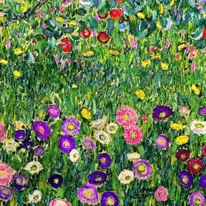 Riproduzione di Livello Museale dell'Albero di Mele di <span class=keywords><strong>Gustav</strong></span> Klimt Utilizzando Tecnologia Digitale ad Alta Definizione Riproduzione di Dipinto a Olio - Product Image 4