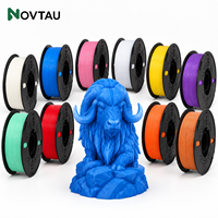 Filament d'impression 3D Novtau PETG, bobine de 1 kg, 1,75 mm, plastique, pour imprimantes de bureau, pour modèles créatifs