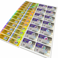 Étiquettes de sécurité personnalisées, autocollants holographiques anti-contrefaçon, autocollants laser avec code QR, anti-effraction, pour la protection de la marque, étiquettes d'emballage