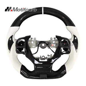 Volante Personalizado de Fibra de Carbono Real, Mejora del Interior del Automóvil para Lexus IS RC NX GS 250 300 300h 350DS 500 F Sport 2013-2025 - Product Image 1