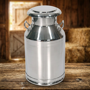 Bidón de Leche de Acero Inoxidable 304 de Grado Alimenticio, Resistente, con Tapa Hermética, para Transporte y Almacenamiento de Líquidos - Product Image 3