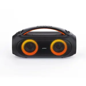 XDOBO Vibe Plus 80W portable wireless Bt 5.0 speaker super bass outdoor party waterproof OEM mobile boombox 2 woofer