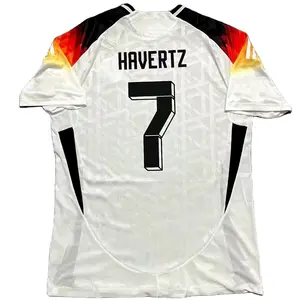 2024 New Model Cup Thai Quality Tops Football Soccer Jersey Havertz Soccer Jersey Germany Jersey