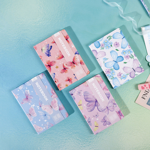 <span class=keywords><strong>Cuadernos</strong></span> <span class=keywords><strong>de</strong></span> Notas con Diseño <span class=keywords><strong>de</strong></span> Mariposa Auténtica, Ilustración Personalizada 2023, Estilo Estudiantil A5, Lindos y Estéticos para Niñas - Product Image 3