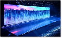 Écran LED interactif Yushuo P2.97 couleur pleine pour DJ, bar et piste de danse, 1080P 3840Hz, haute résolution, prix usine