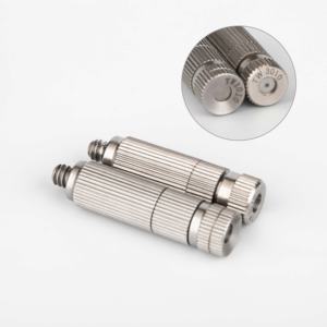 3/16 "никелированная латунь высокого давления трехсекционный распылитель туман водяного охлаждения распылительное сопло - Product Image 2