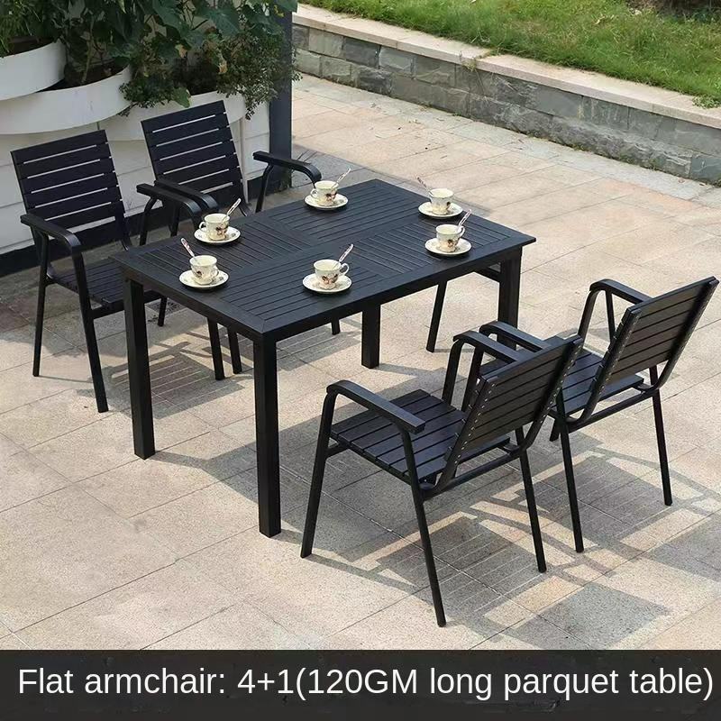 Garde-corps plat 120 parquet quatre plus un