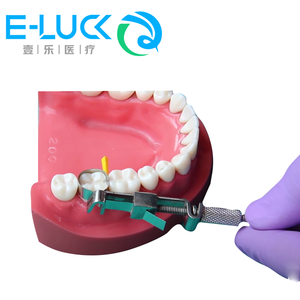 Monouso in plastica ausiliare dentale zeppe colorate quadrate riparazione denti in legno di plastica cunei dentari in legno colorato - Product Image 5