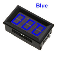 Voltmètre CC à trois fils Yu Wei avec affichage numérique LED de 0,56 pouce pour protection contre l'inversion de polarité CC 0V-30,0V