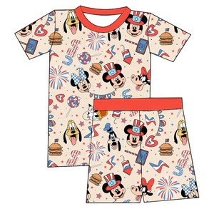 Pyjamas en bambou doux à impression réactive personnalisée pour toute la famille (adultes et enfants) – Vente en gros usine Pankai - Product Image 6