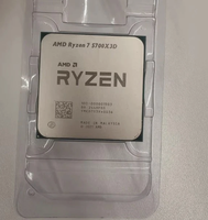 Pour processeur AMD Ryzen 7 5700X3D pour ordinateur de bureau AM4, processeur CPU 3,0 GHz 8 cœurs 16 threads R7 5700X3D
