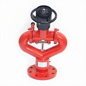 Buse de canon à incendie en fonte DN20 3/4" thermolaquée durable pour les incendies de classe A et B - Product Image 1