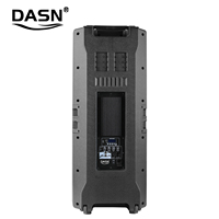 Système audio professionnel actif DASN DNF215HA à double haut-parleur de 15 pouces, 400 W RMS, pour DJ, scène, home cinéma, en plastique, pleine fréquence