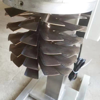 Automatische gember-, groente-, aardappel-, knoflook- en uiensnijder, kleine aardappelpureemachine
